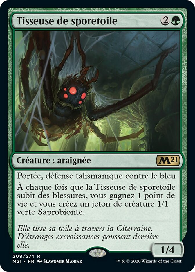 image Tisseuse de sporetoile