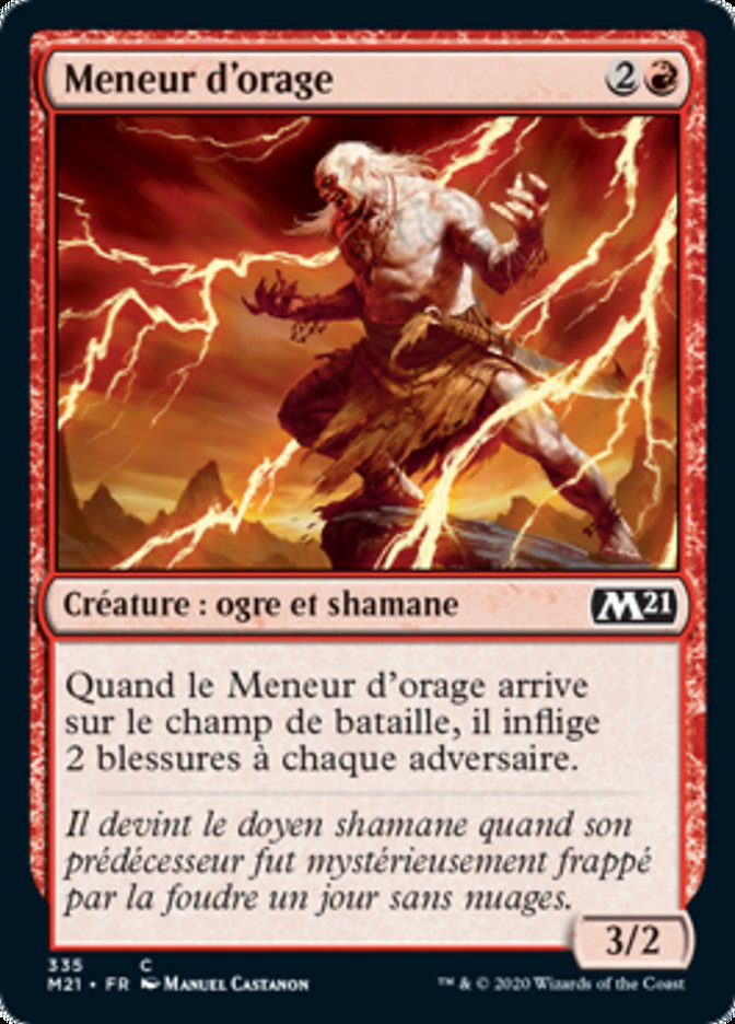image Meneur d'orage