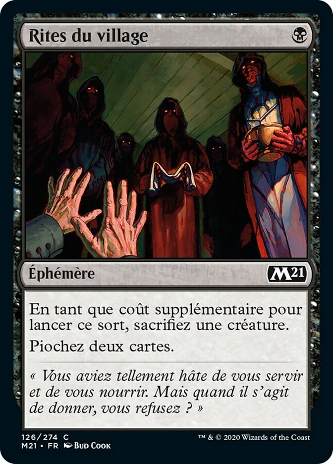 image Rites du village