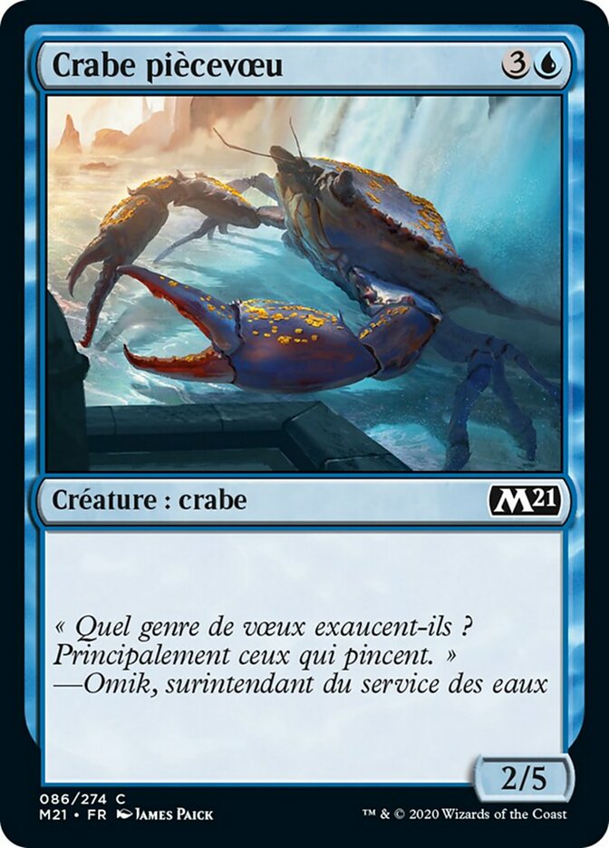 image Crabe piècevœu