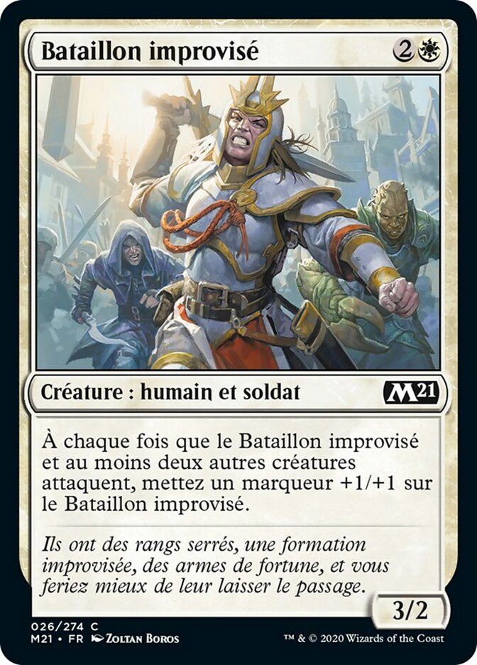 image Bataillon improvisé