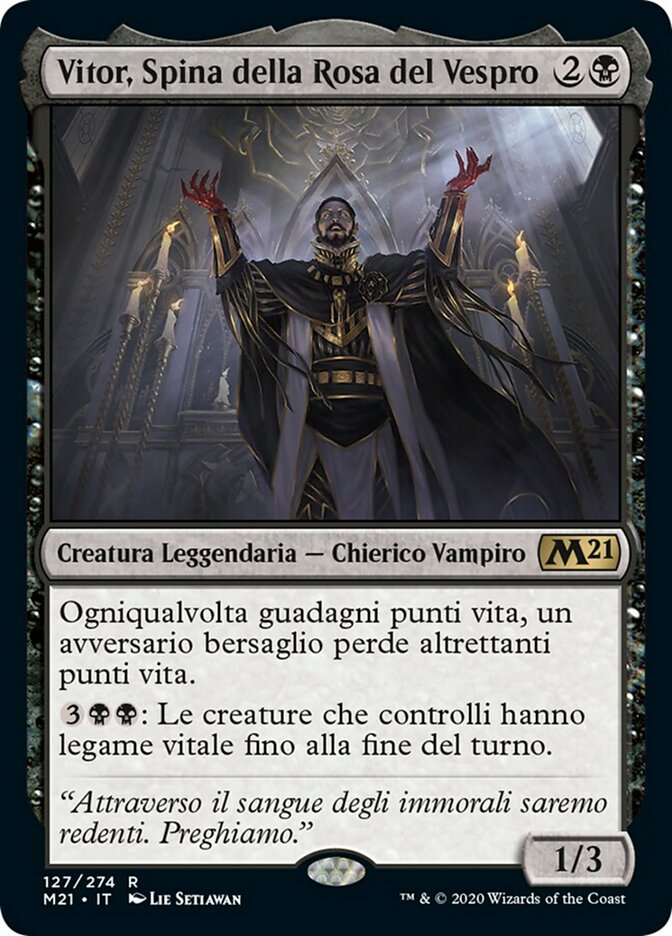 Vitor, Spina della Rosa del Vespro