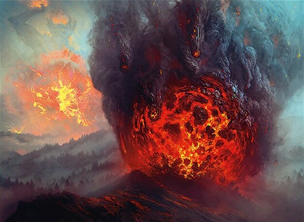 火山迸发
