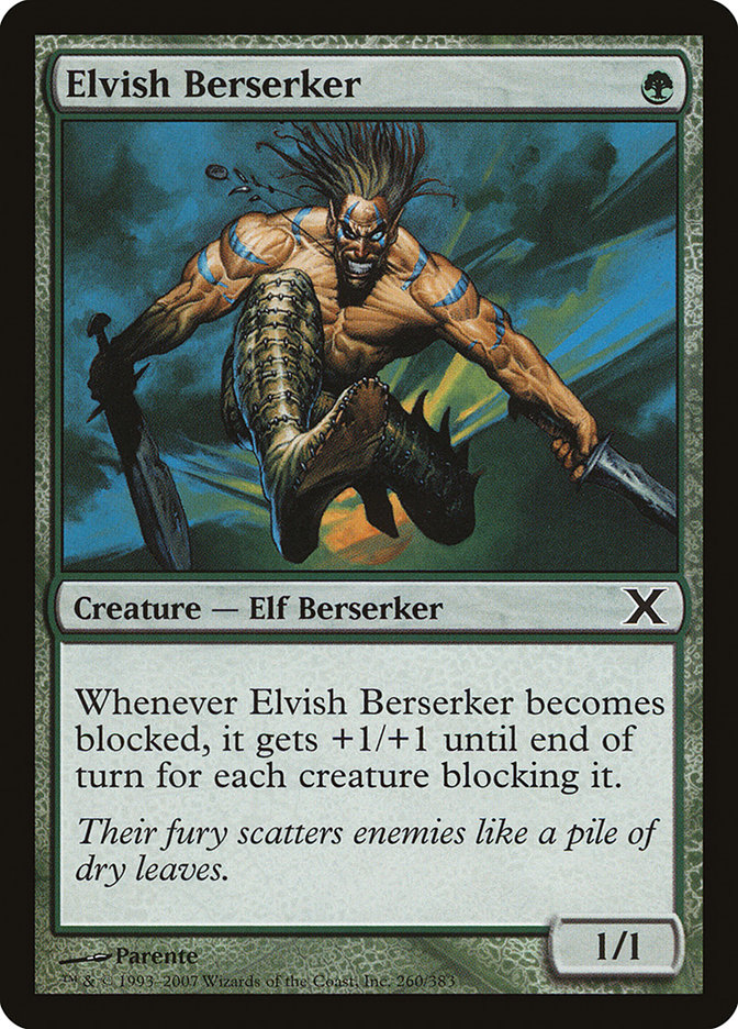 image Elvish Berserker