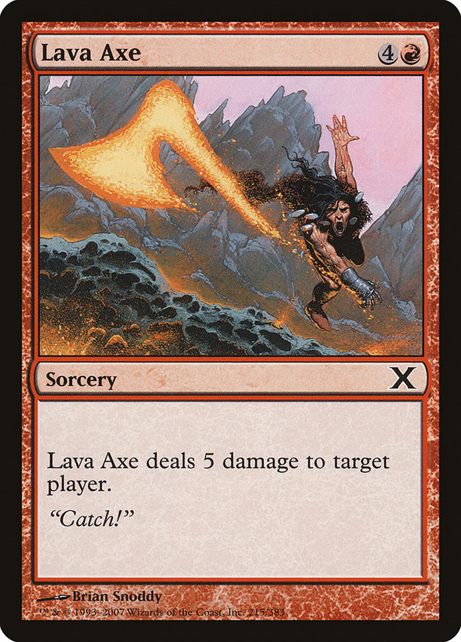 image Lava Axe