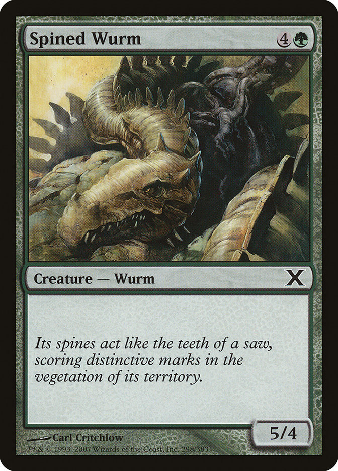 image Spined Wurm