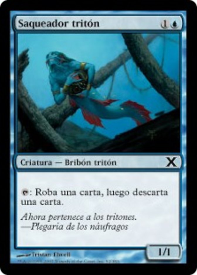 Saqueador tritón
