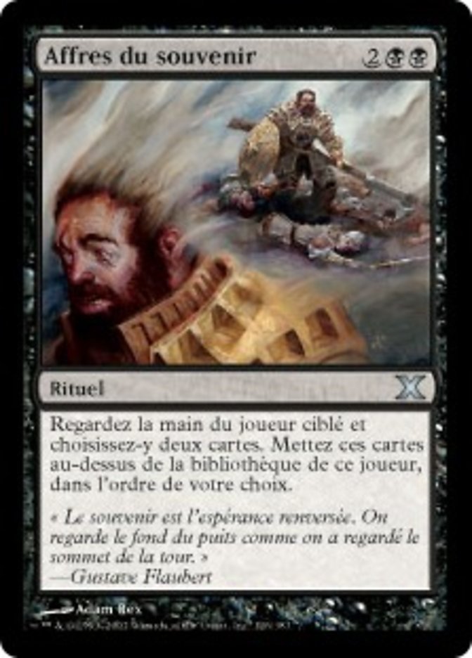 image Affres du souvenir