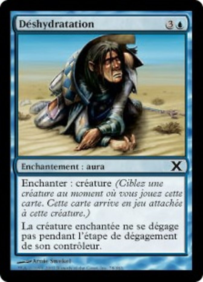 image Déshydratation