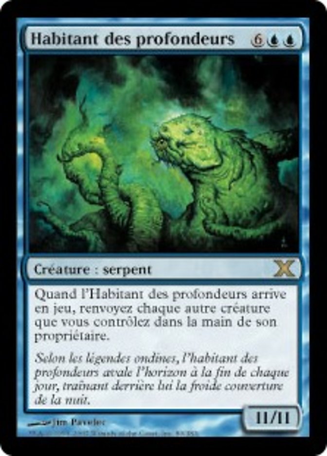 image Habitant des profondeurs