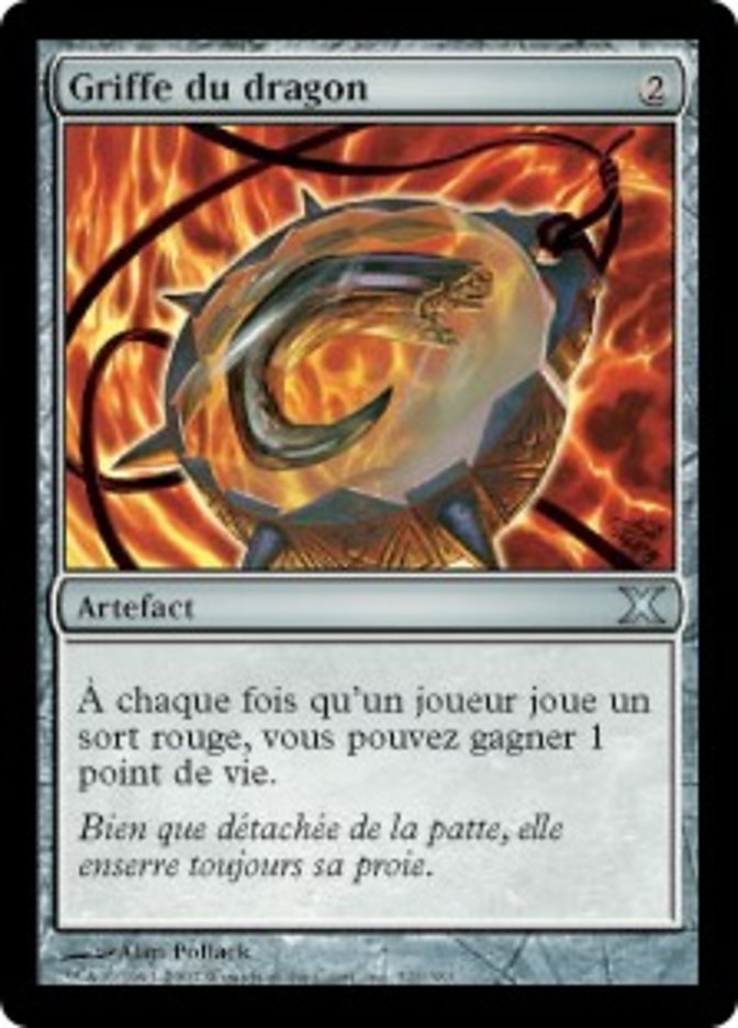 image Griffe du dragon