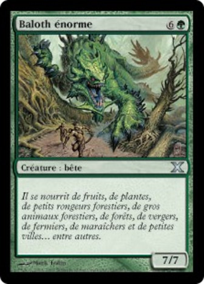 image Baloth énorme