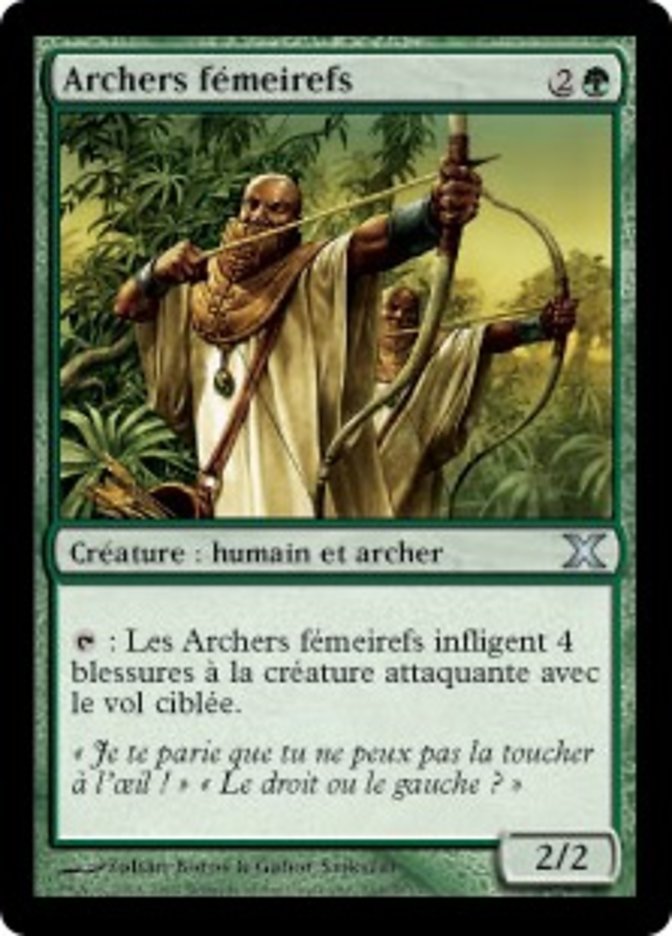 image Archers fémeirefs