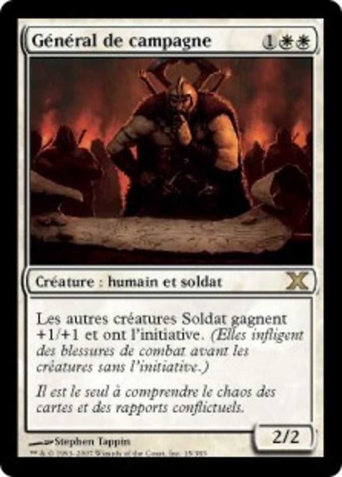 image Général de campagne