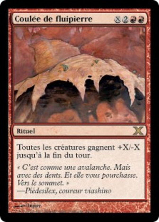 image Coulée de fluipierre