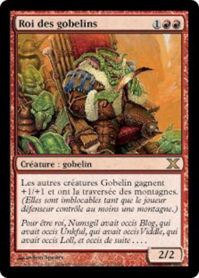 image Roi des gobelins