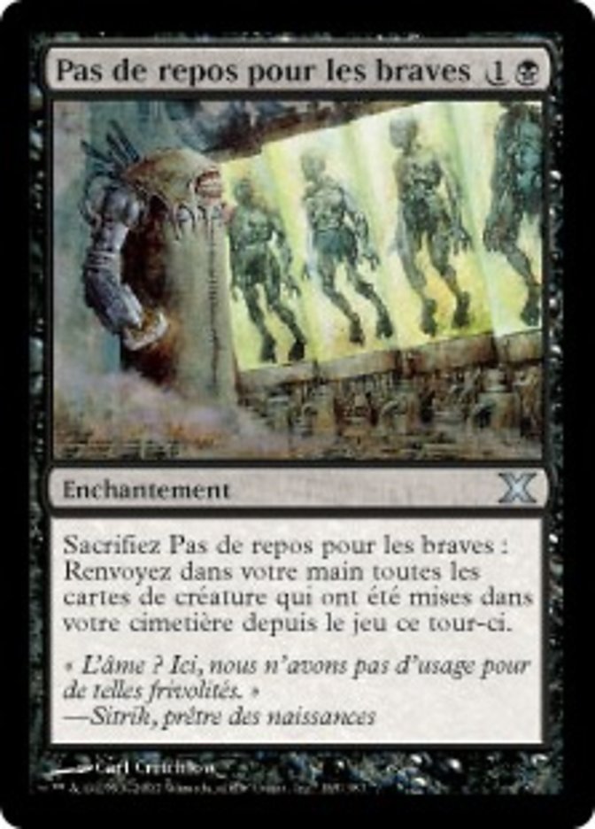 image Pas de repos pour les braves