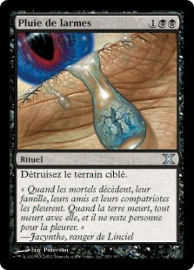 image Pluie de larmes