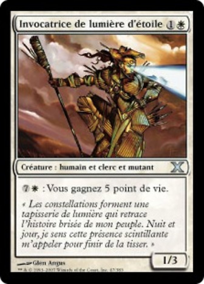 image Invocatrice de lumière d'étoile