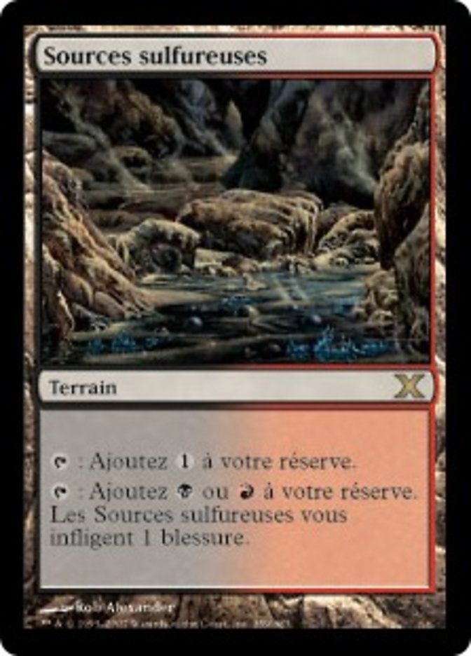 image Sources sulfureuses