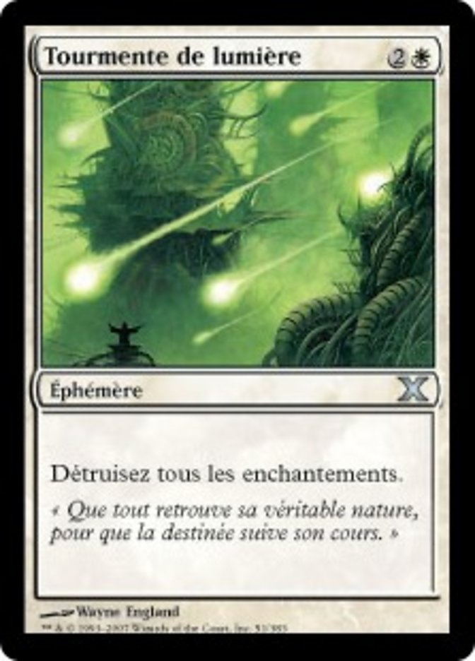 image Tourmente de lumière