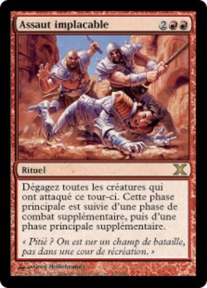 image Assaut implacable