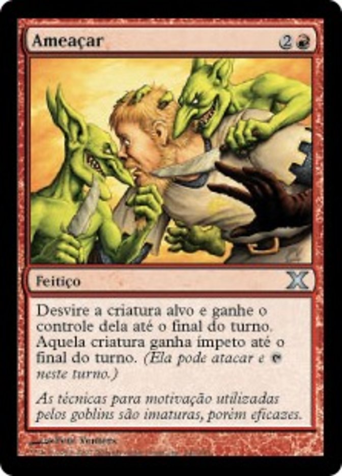 Ameaçar