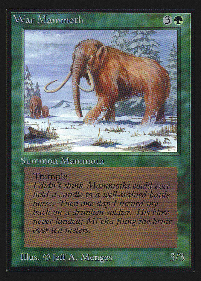 image War Mammoth