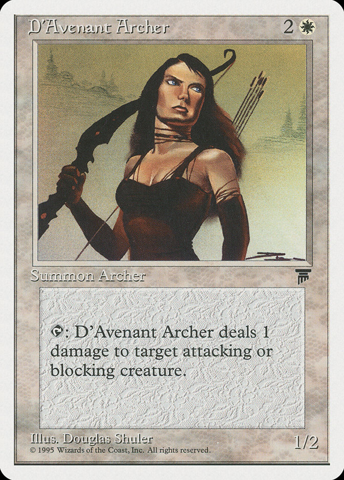 image D'Avenant Archer