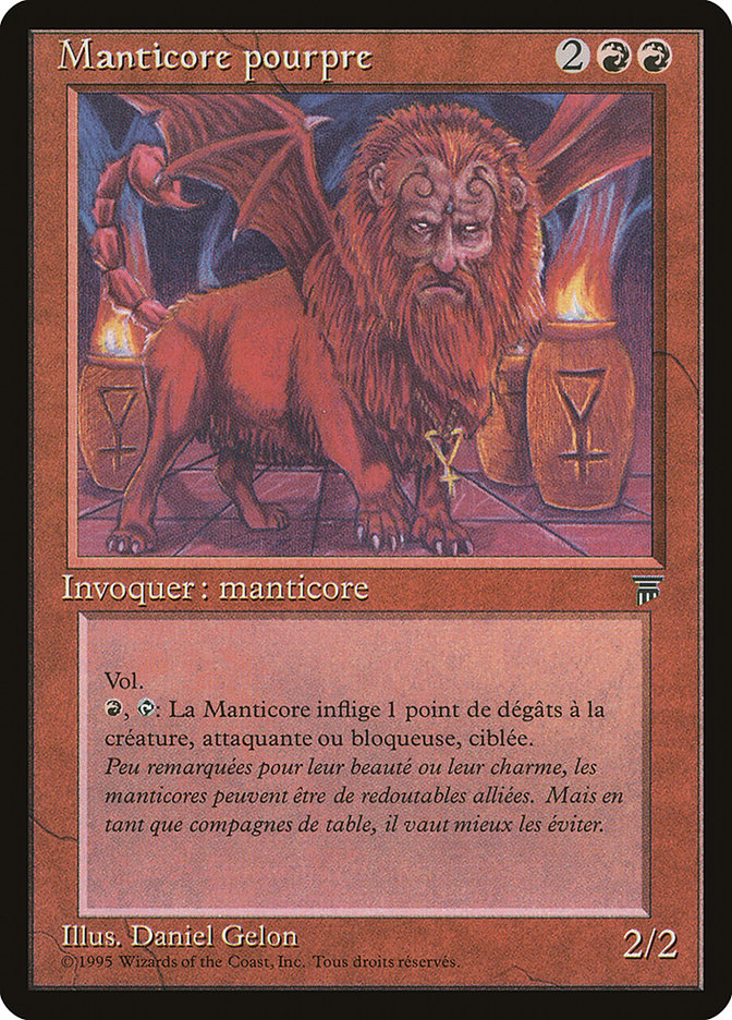 image Manticore pourpre