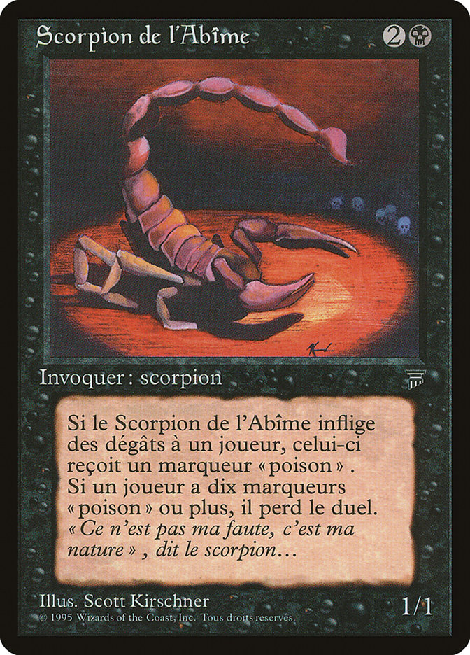 image Scorpion de l'Abime