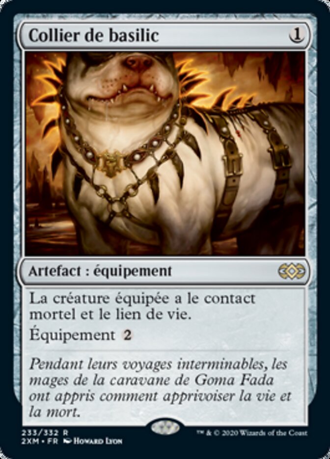 image Collier de basilic