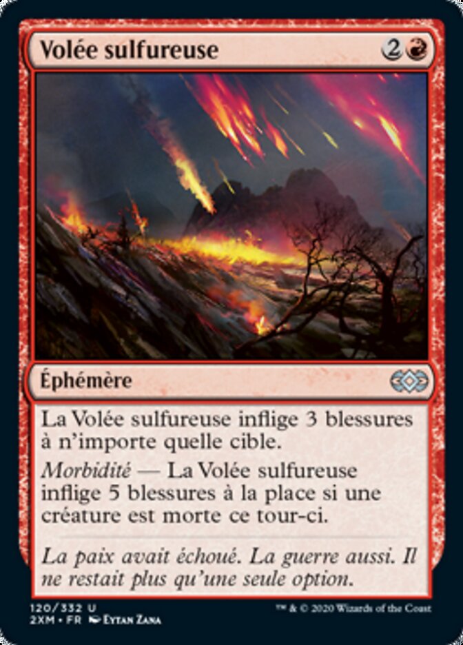 image Volée sulfureuse