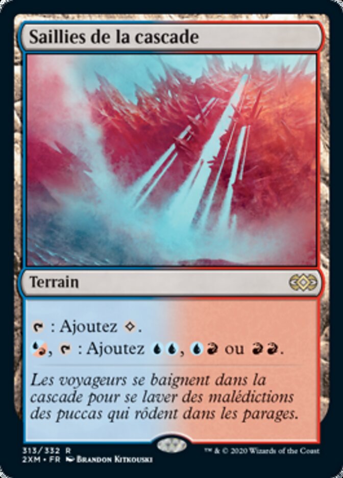 image Saillies de la cascade