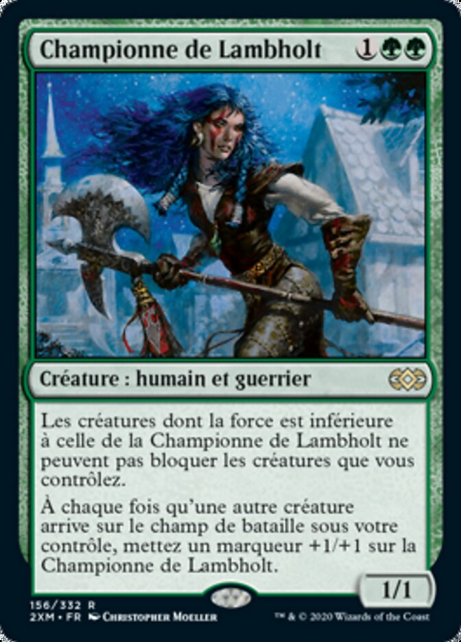 image Championne de Lambholt