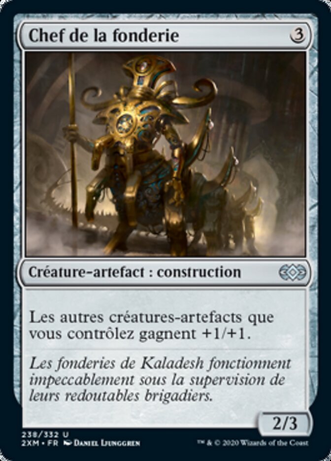 image Chef de la fonderie