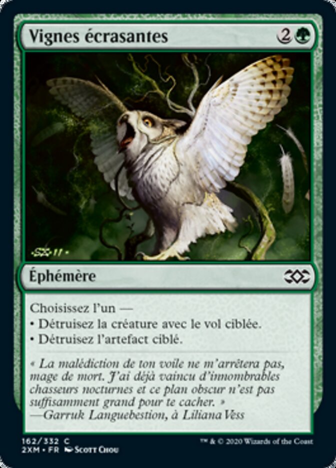 image Vignes écrasantes