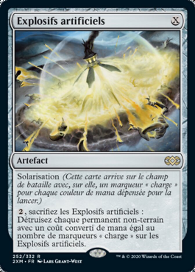 image Explosifs artificiels