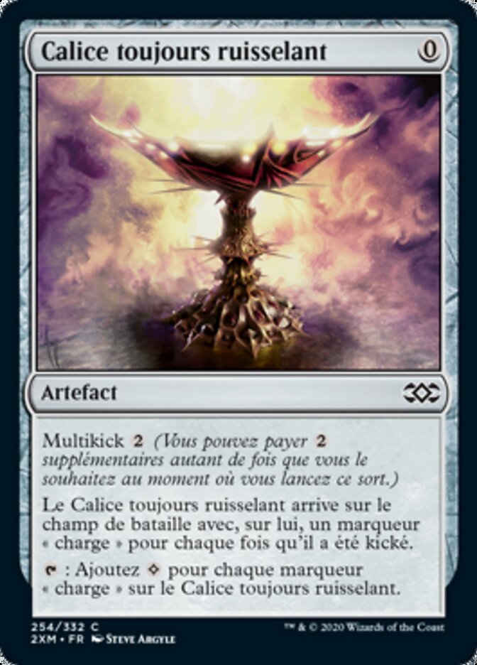 image Calice toujours ruisselant