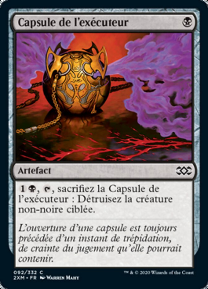 image Capsule de l'exécuteur
