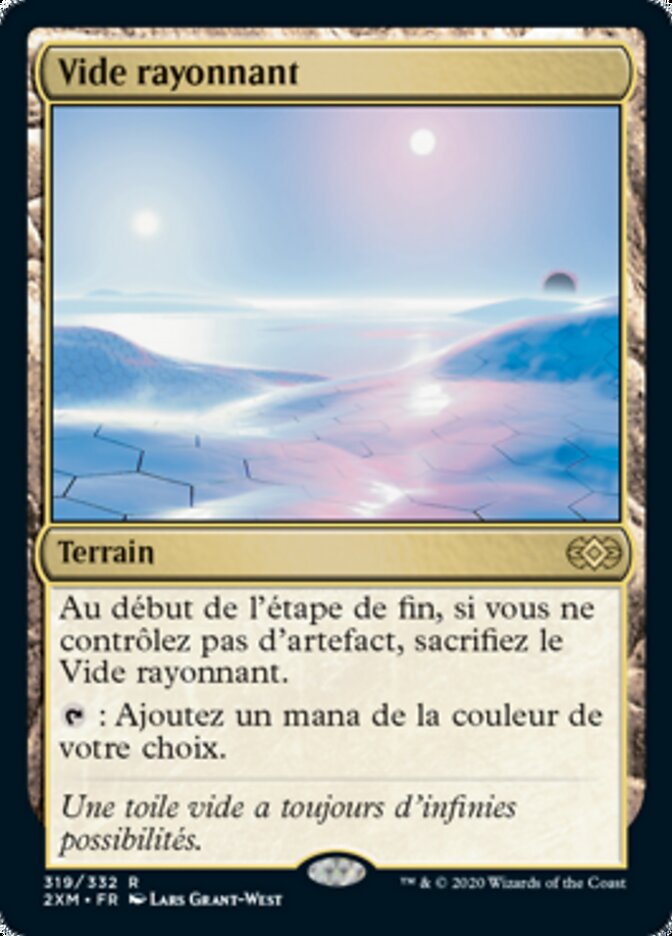 image Vide rayonnant