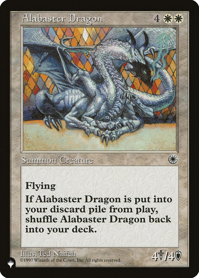 image Alabaster Dragon