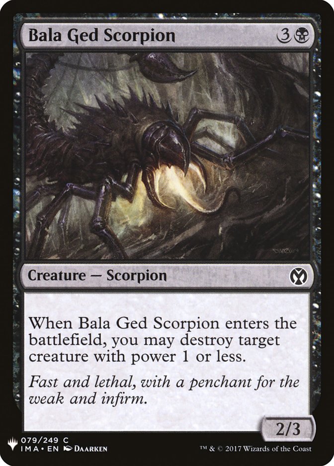 image Bala Ged Scorpion