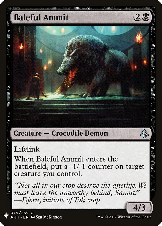 image Baleful Ammit