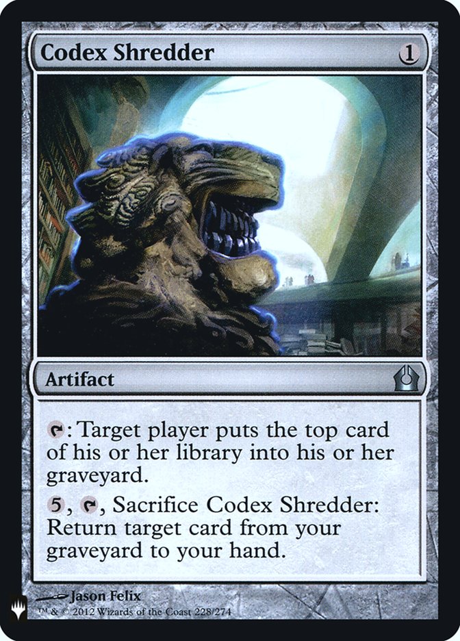 image Codex Shredder