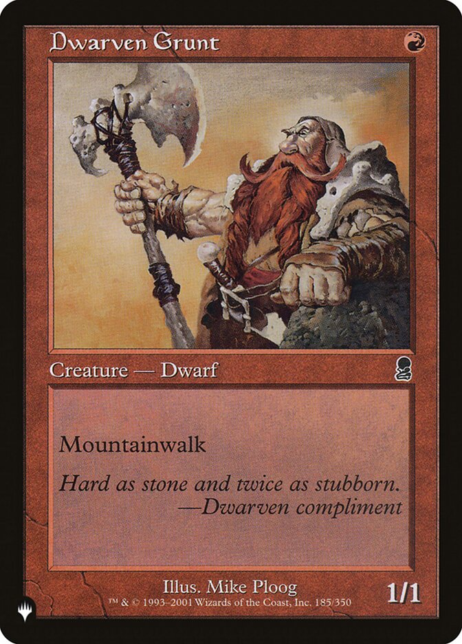 image Dwarven Grunt