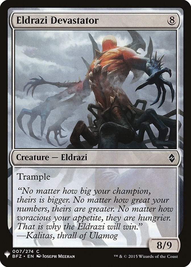 image Eldrazi Devastator