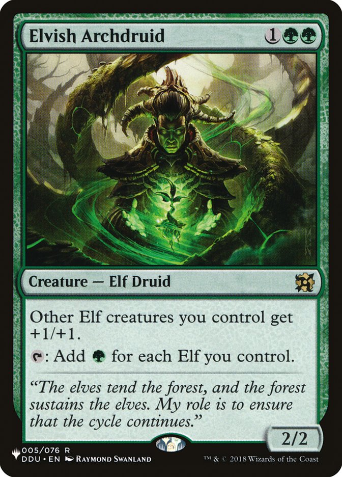 image Elvish Archdruid