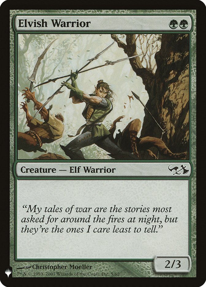 image Elvish Warrior