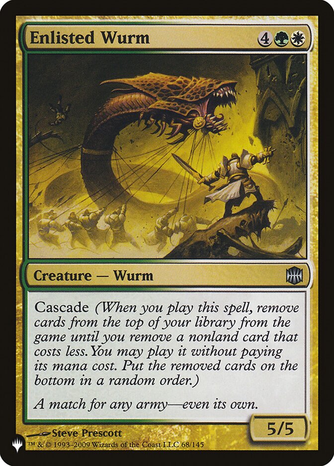 image Enlisted Wurm